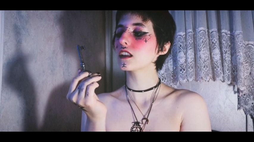 Demon Locks You in Permanent Chastity The Antichristrix
