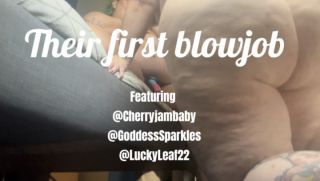[1.44 GB] - POV strap on double blow job - Luckyleaf