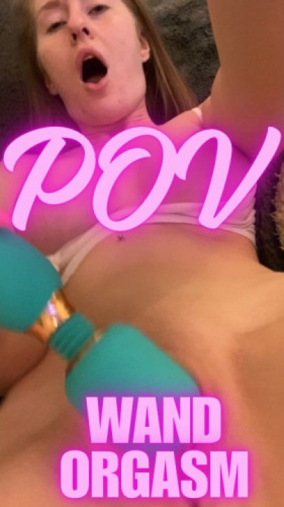 Aprilmaexox:POV Vibrator Orgasm
