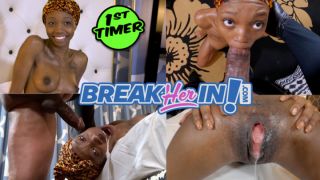 Break Her In - Itty Bitty Black Cutie Holes Bashed - ManyVids