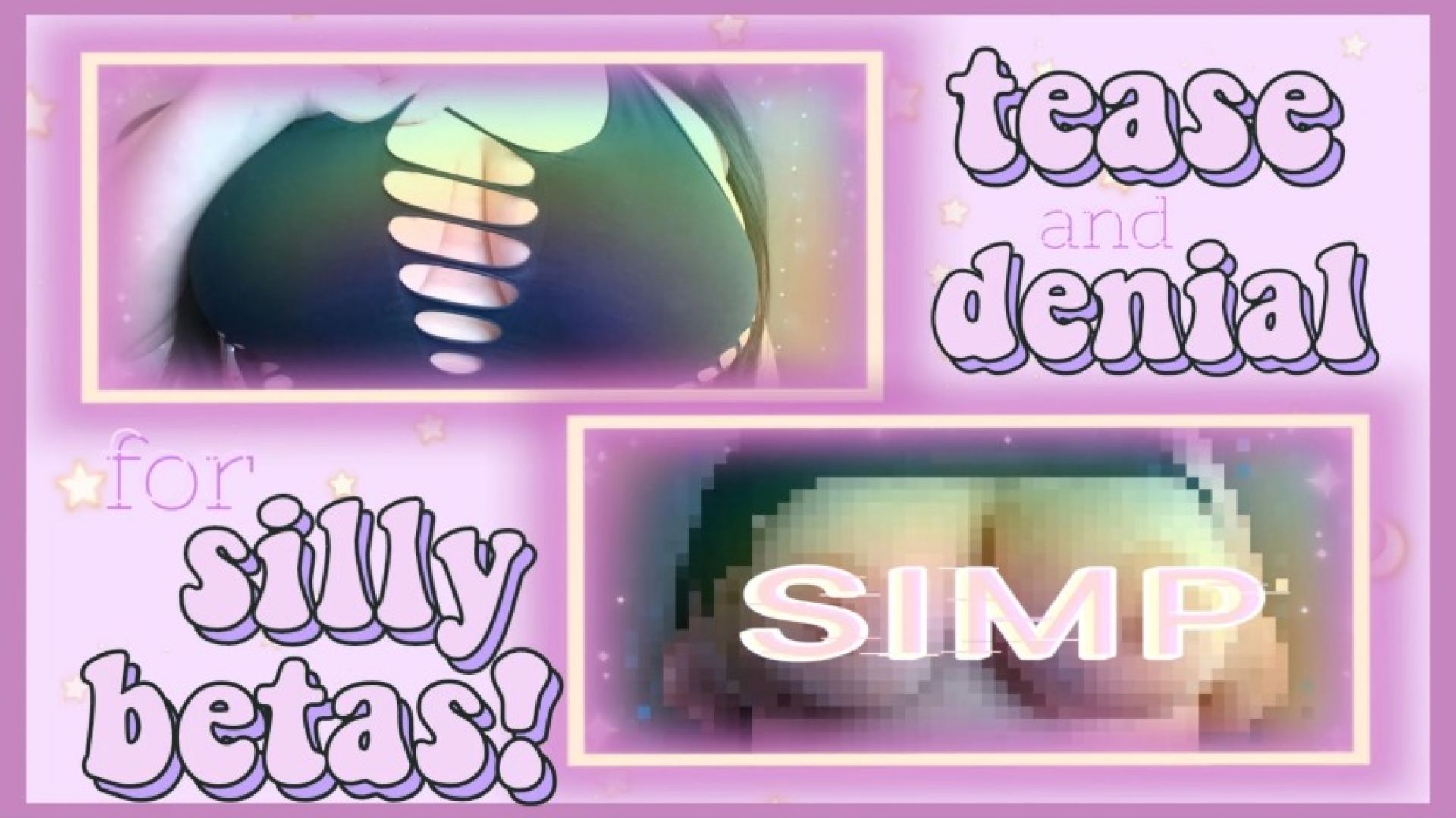 leaked tease and denial for silly betas thumbnail