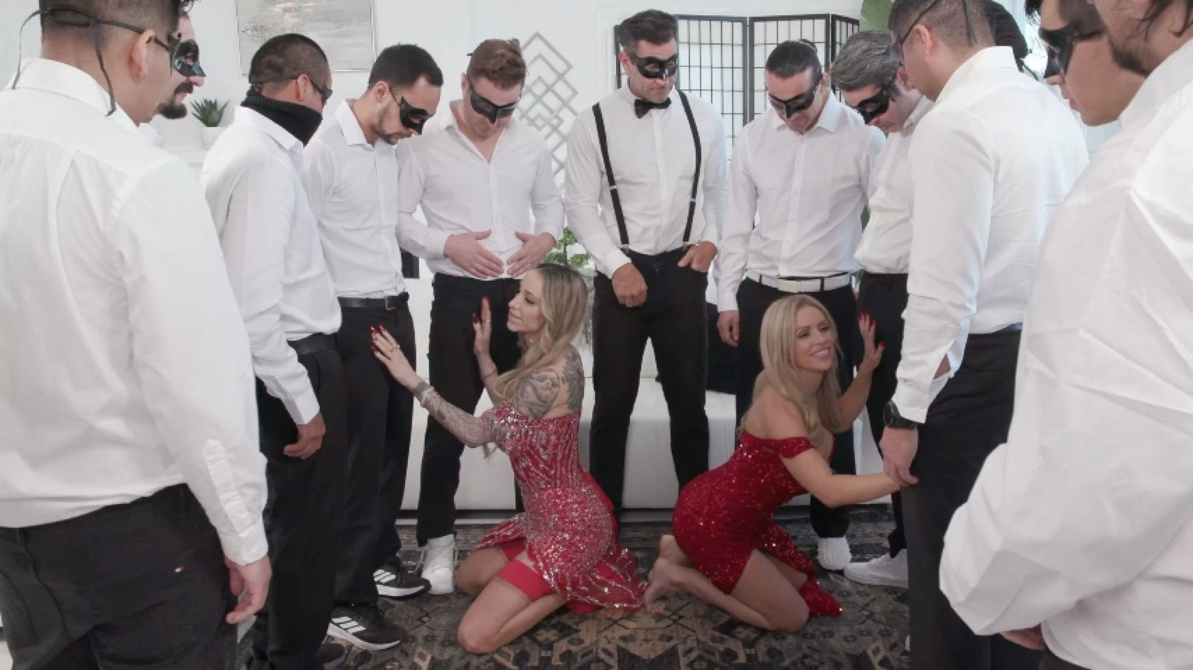 HuneyBaked:The Great Elegant Gangbang Part 1