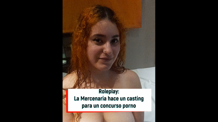 Masky Mascarita:Roleplay: Mercenary enters the casting for a porn contest