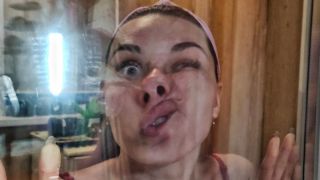 [2.15 GB] - The face slides on the glass custom video - Anastasyia