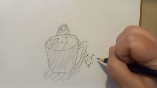 [51.09 MB] - Quick Sketch Lady In A Mug - CindieAutumn