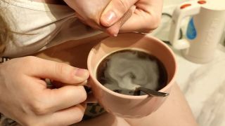 [321.97 MB] - Making you some coffee with breast milk - reallifedoll