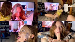 Ginger_sweetness - Porn actress gives deepthroat blowjob to her ...