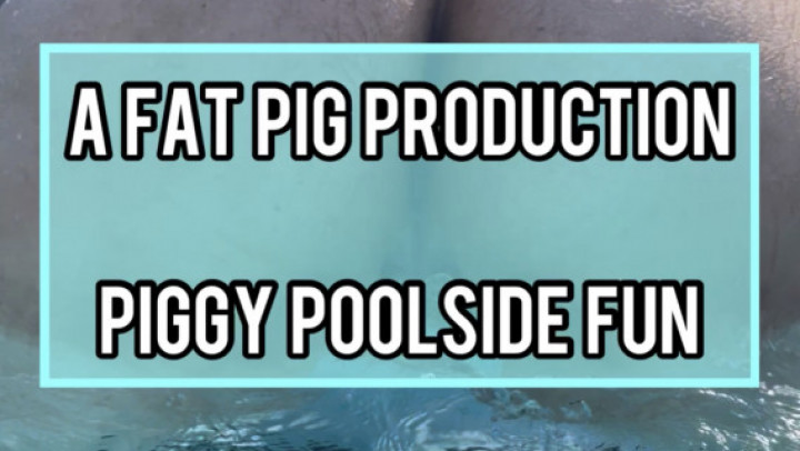 BBW POOL DAY ThePigQueen