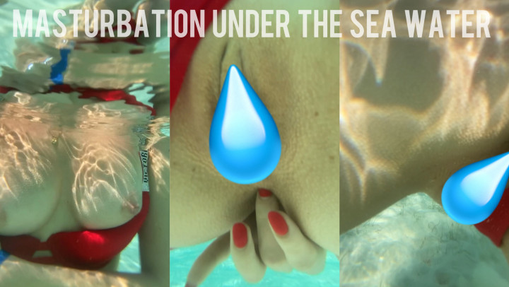 Masturbation under the sea water Princess_Monica