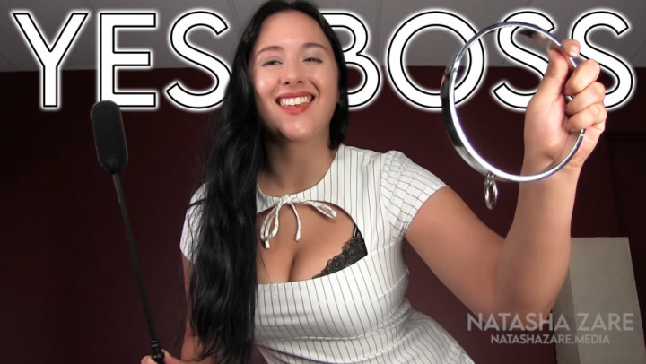 NatashaZare:Cornered By Your Brunette Boss