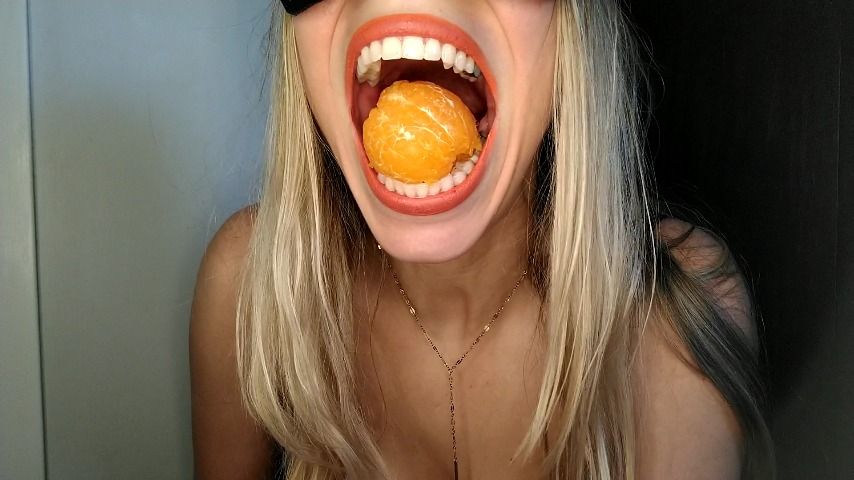 Three tangerine Men vore PennyPlace