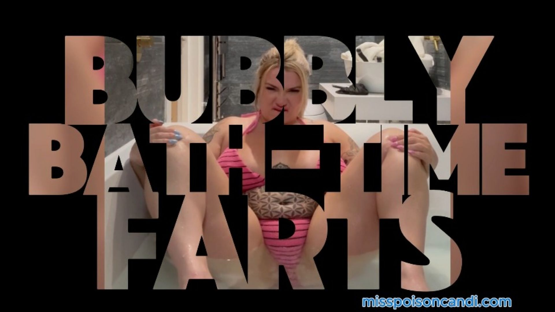 Miss Poison Candi:Bath Time Farts
