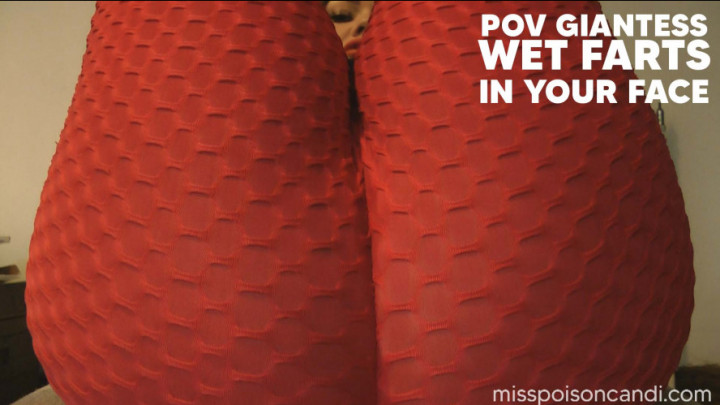 POV Giantess Wet Farts in Your Face Miss Poison Candi