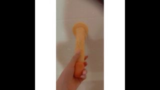 Solo 10” dildo fuck littlesilverrfoxx