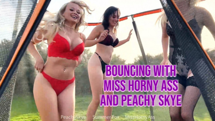 Bouncing with Mha and Peachy Skye