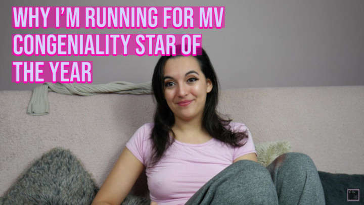 Why I'm Running for Mv Congeniality