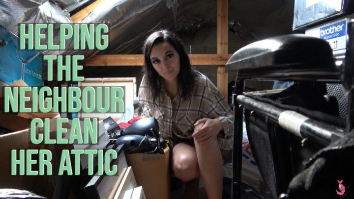 Helping the Neighbour Clean Her Attic