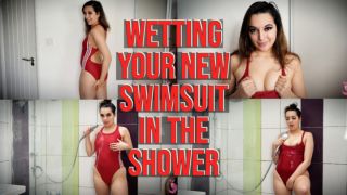 [3.28 GB] - Wetting Your New Swimsuit In The Shower - Summer Fox