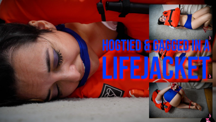leaked Hogtied And Gagged In A Lifejacket thumbnail