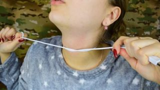 [1.71 GB] - Neck playing fetish - Sugar Dolly