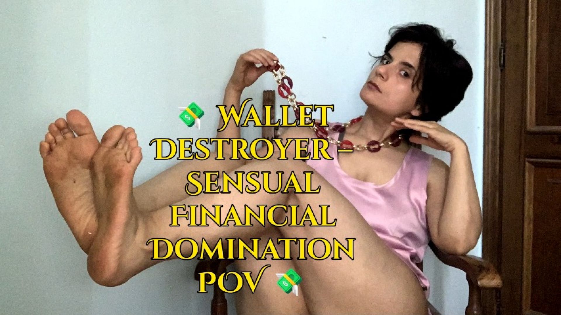 Goddess Taria:Wallet Destroyer Sensual Financial Domination POV