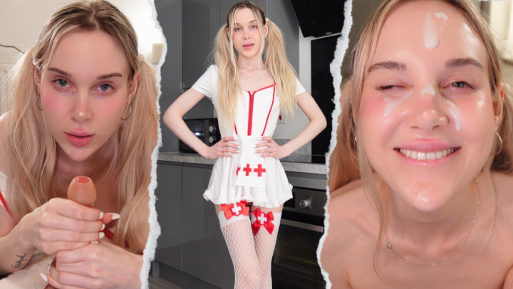 Sofie Skye:Foreskin Nurse - Nurse Loves Foreskin Smegma and Facial HD