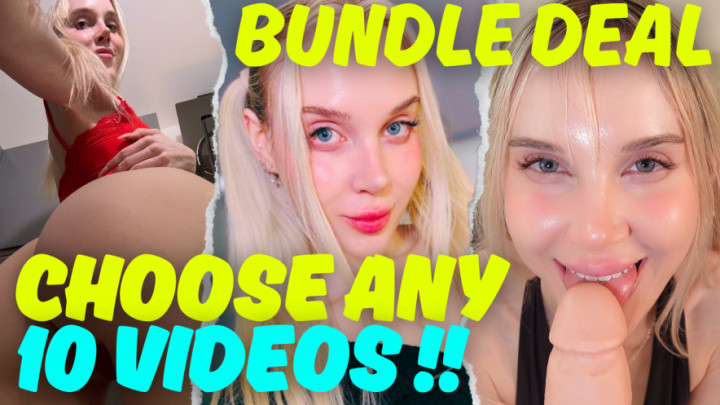 Sofie Skye:10 VIDS OF YOUR CHOICE BUNDLE
