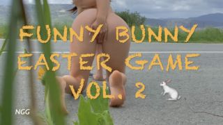 NaughtyGardenGirl - Funny Bunny Easter Game Vol. 2 - ManyVids