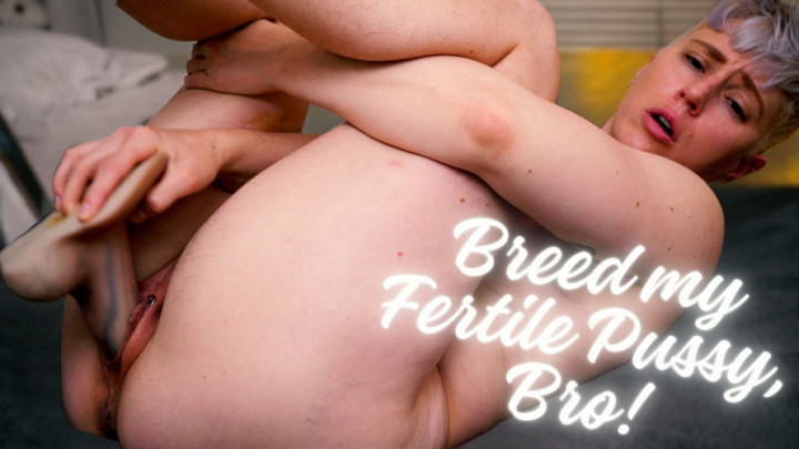 JaqQuicksilver:Breed My Fertile Pussy, Bro! Creampie my boy pussy POV RP