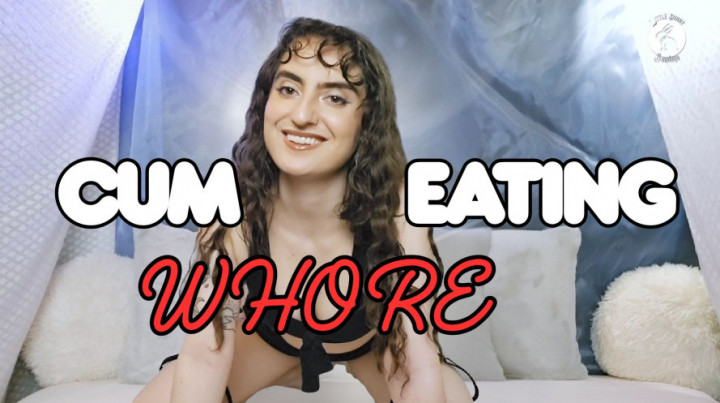 LittleBunnyB:Cum Eating Whore JOI