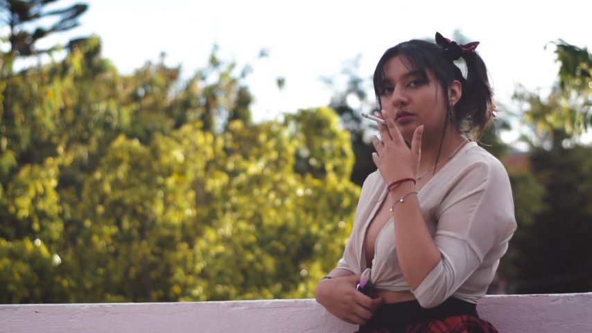 smoking on my terrace, halloween Tamarindo Vibes
