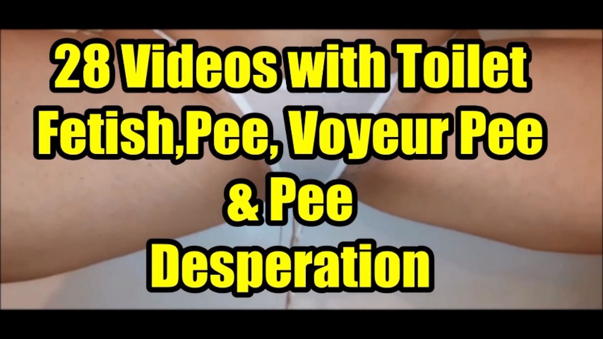 leaked 28 VIDEOS OF TOILET FETISH, VOYEUR PEE, and PEE DESPERATION thumbnail