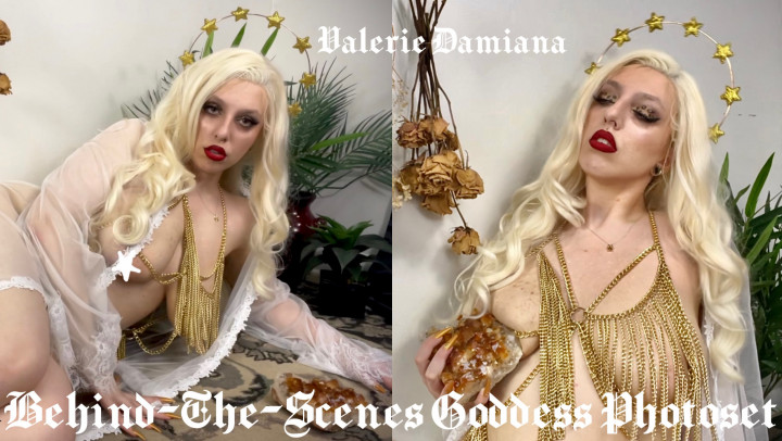 Behind The Scenes Goddess Photoset Valerie Damiana