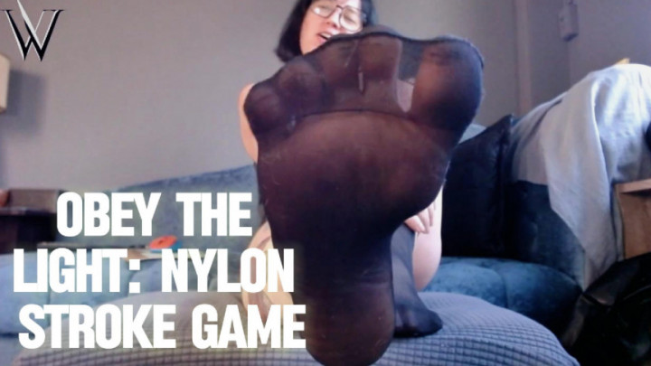 Wonders_Feet:Stroke to Nylons Edging Game