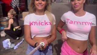 Chloe + Tammy wear nappies in public Diaper_Dares