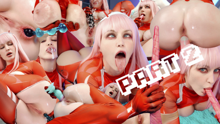 Zero Two. Squirting in the Franxx part 2 Amber_Hallibell
