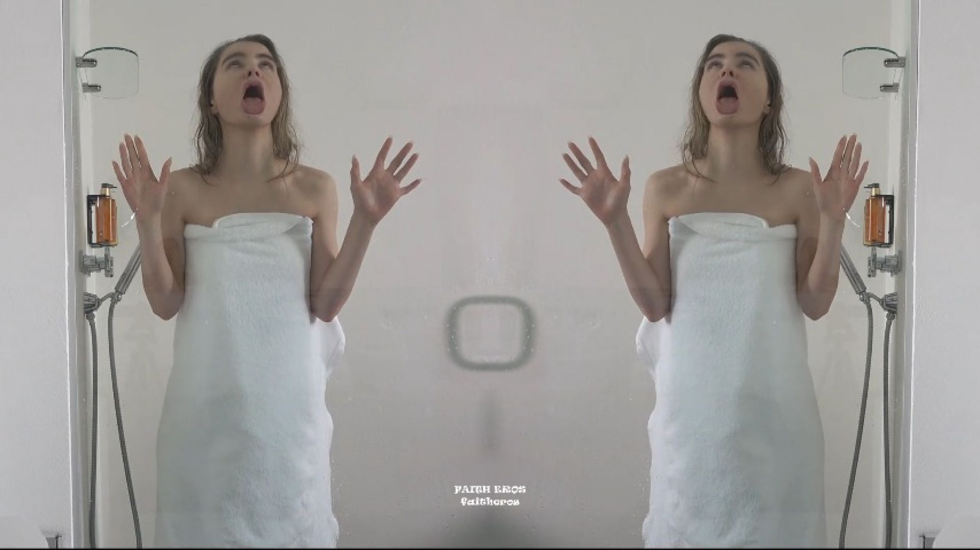 Faith Eros:GOT STUCK IN THE MALE PUBLIC SHOWER