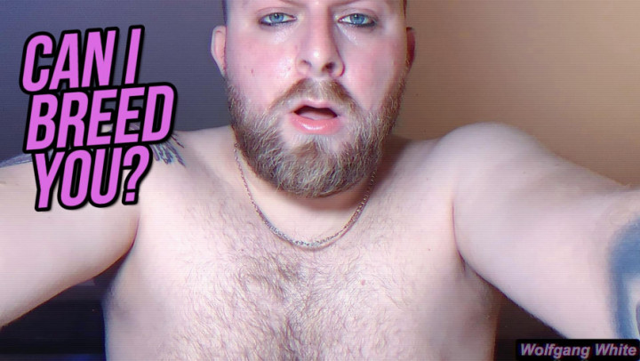Wolfgang White:Breeding you deep - BottomPOV Fleshlight Pounding & Creampie