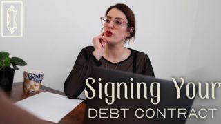 [442.08 MB] - Signing your Debt Contract POV - Countessdiamond
