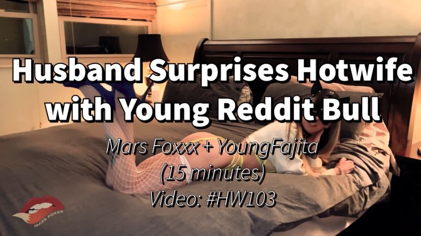 leaked Husband Suprises Hotwife with Young Reddit Bull thumbnail