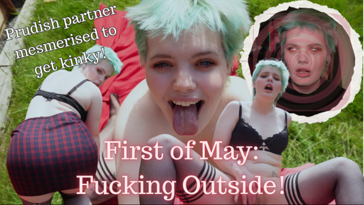 ezrafaith:Boring Fiance Mesmerised Into Outdoor Sex