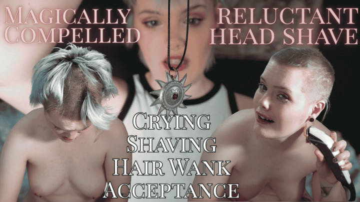 ezrafaith:Made To Shave - Compelled Reluctant Head Shaving - Buzzcut