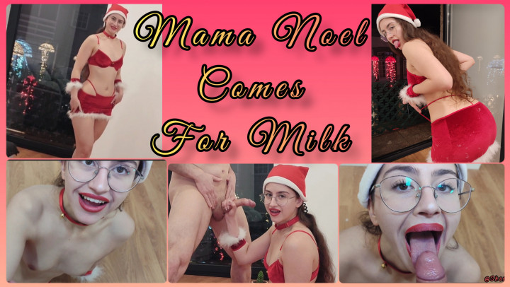 leaked MAMA NOEL COMES FOR MILK CUM IN MOUTH thumbnail