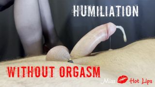 [530.40 MB] - Frustrated whining cuck with tied balls - MissHotLips