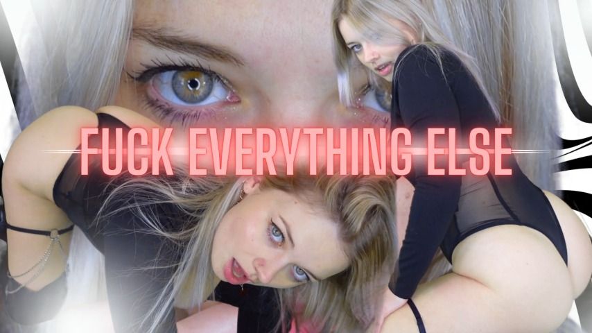 FUCK EVERYTHING ELSE GOONING Miss Ruby Grey