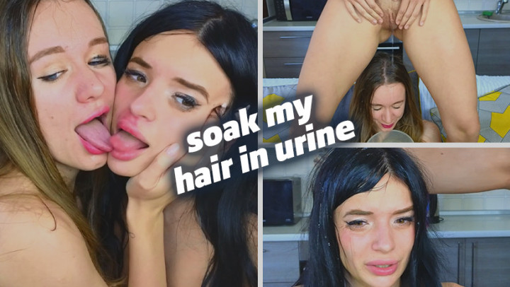 leaked Soaked hair with urine thumbnail