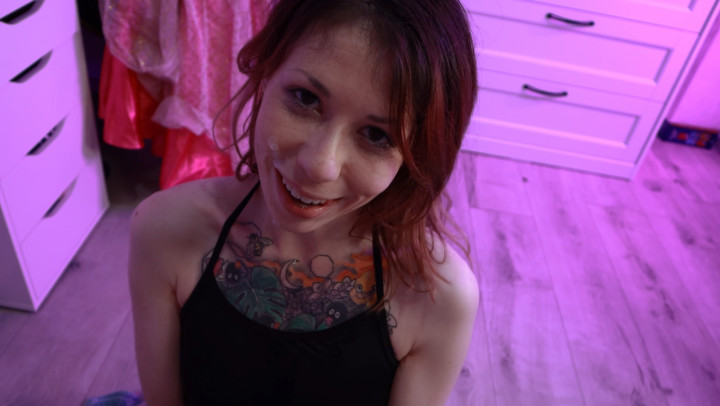 AnnieCunnings:On My Knees for His Cum