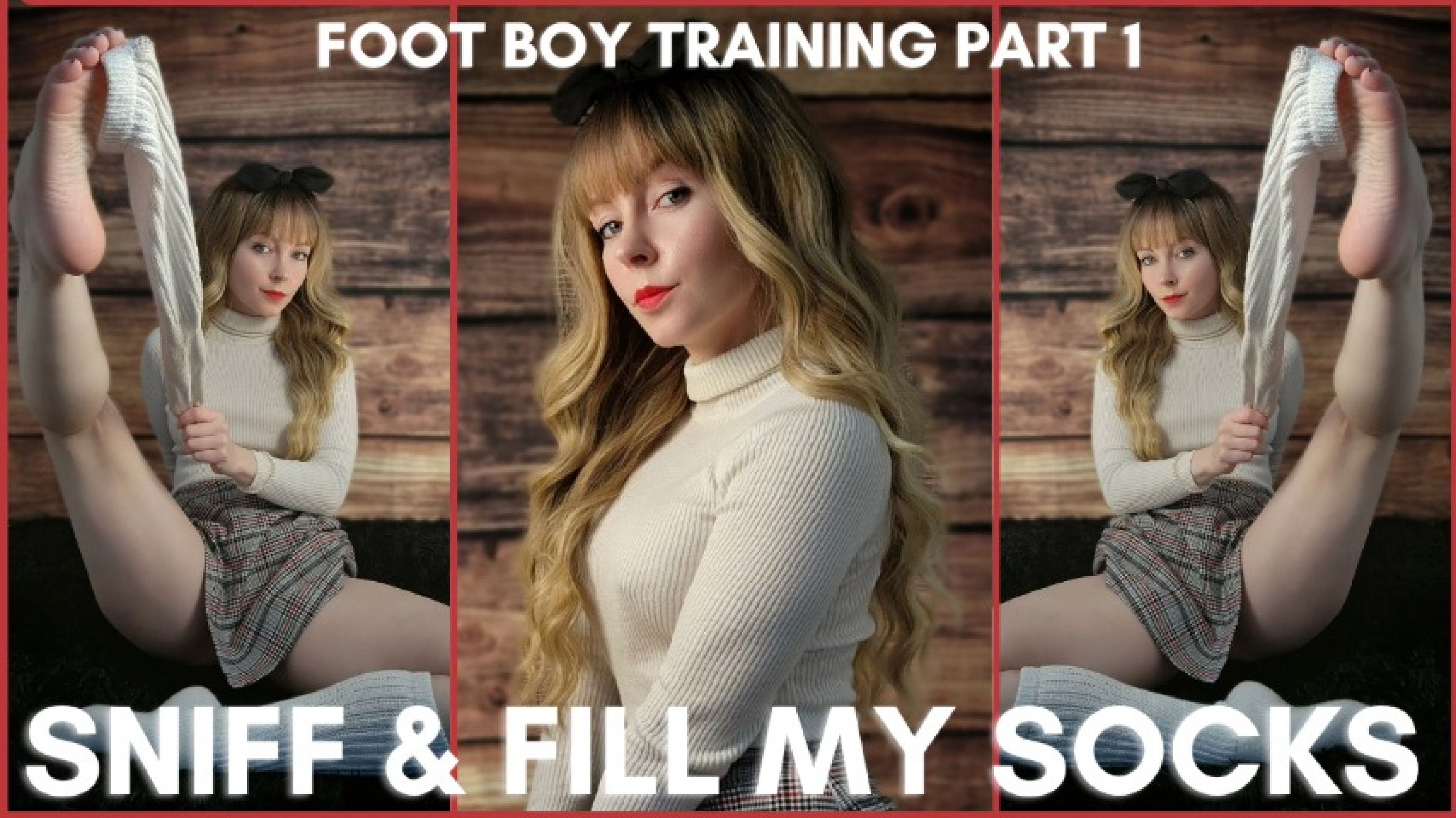 leaked Foot Boy Training Part 1 - Sniff and Fill My Socks video thumbnail