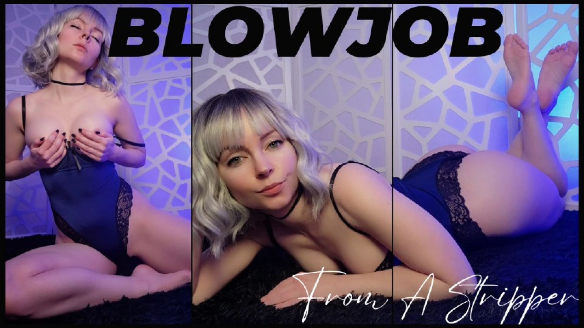 leaked Blowjob From A Stripper in The Pose video thumbnail