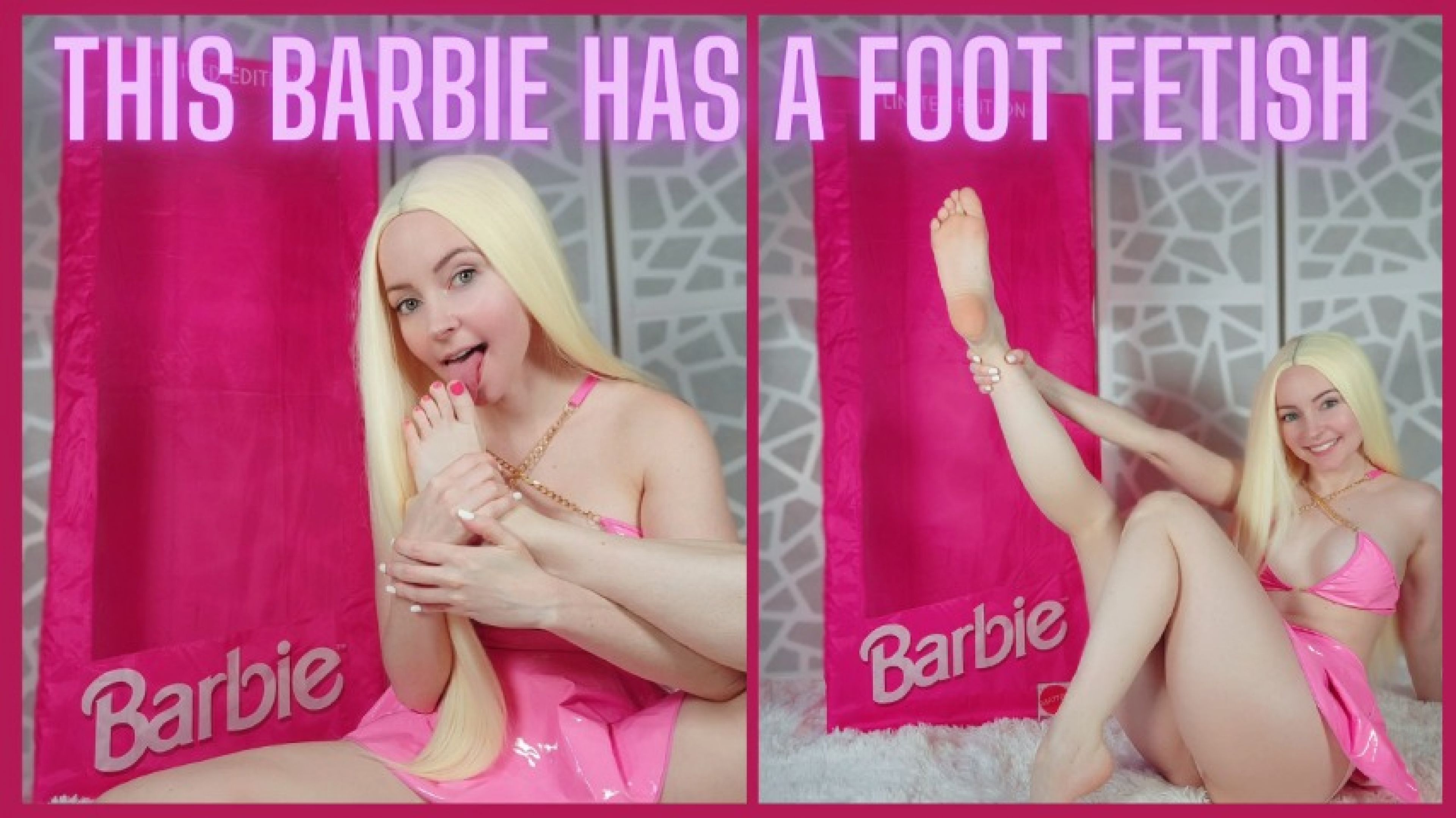 leaked This Barbie Has A Foot Fetish thumbnail